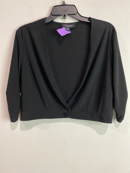 Black Cardigan Perceptions, Size L