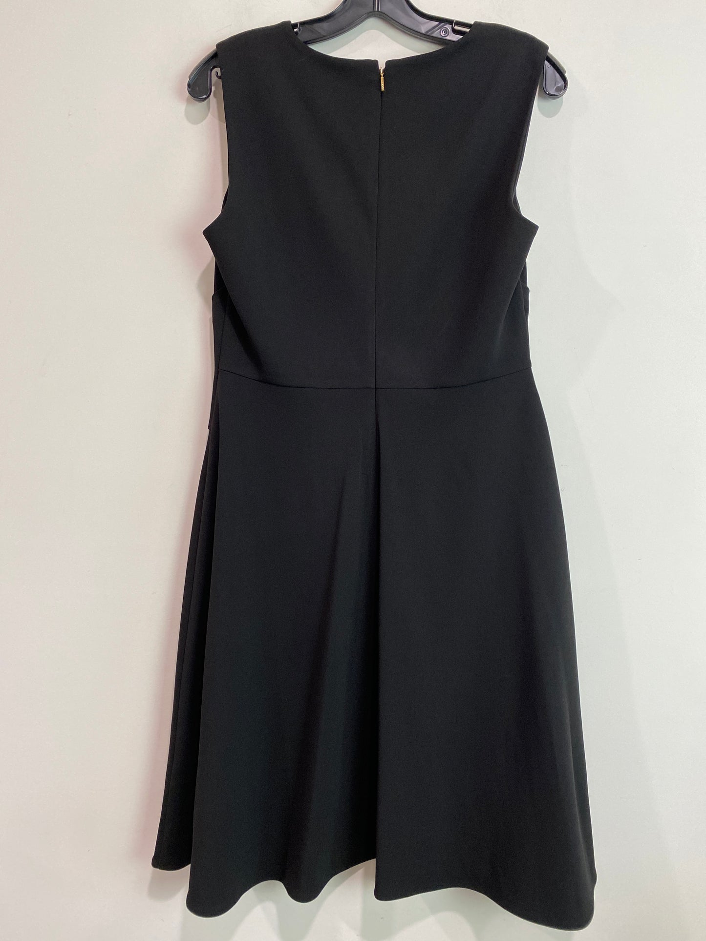 Black Dress Party Midi Dkny, Size M