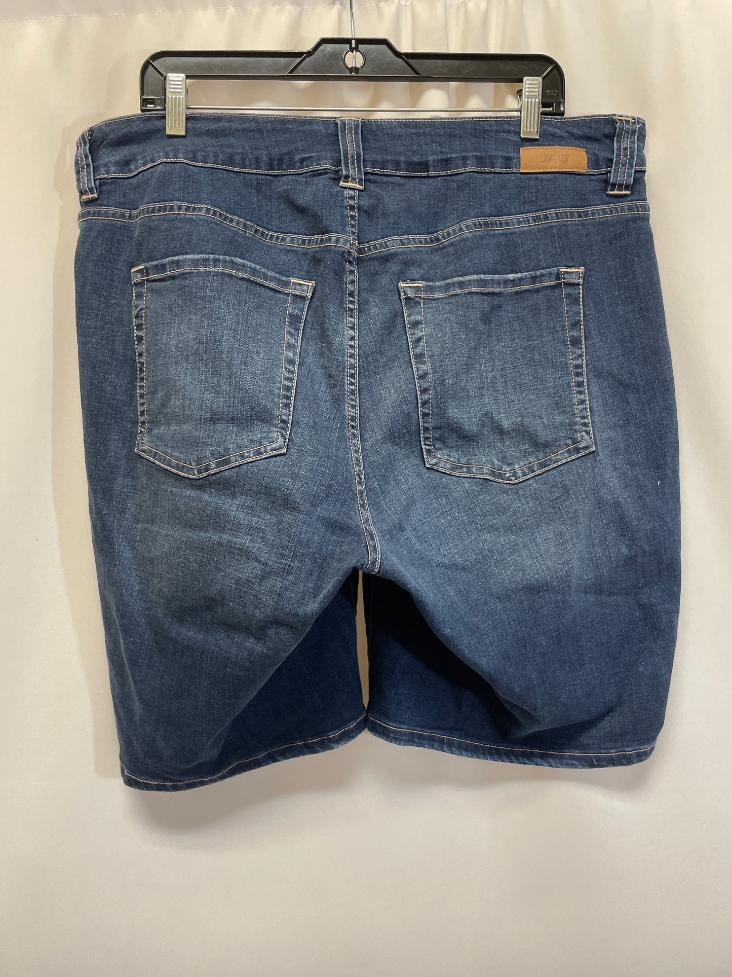 Blue Denim Shorts Jag, Size 16