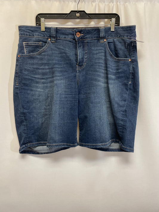 Blue Denim Shorts Jag, Size 16