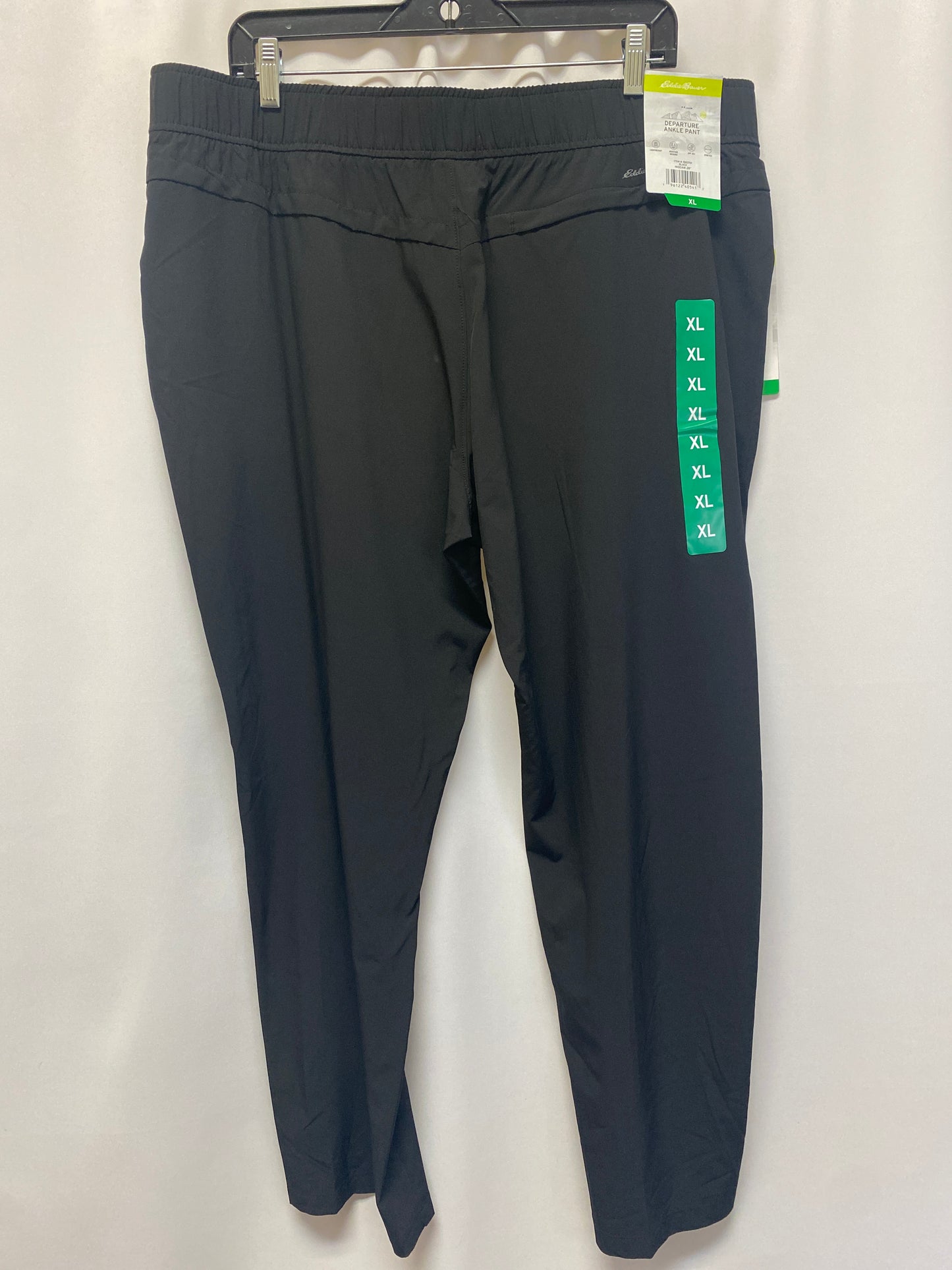 Black Pants Joggers Eddie Bauer, Size Xl