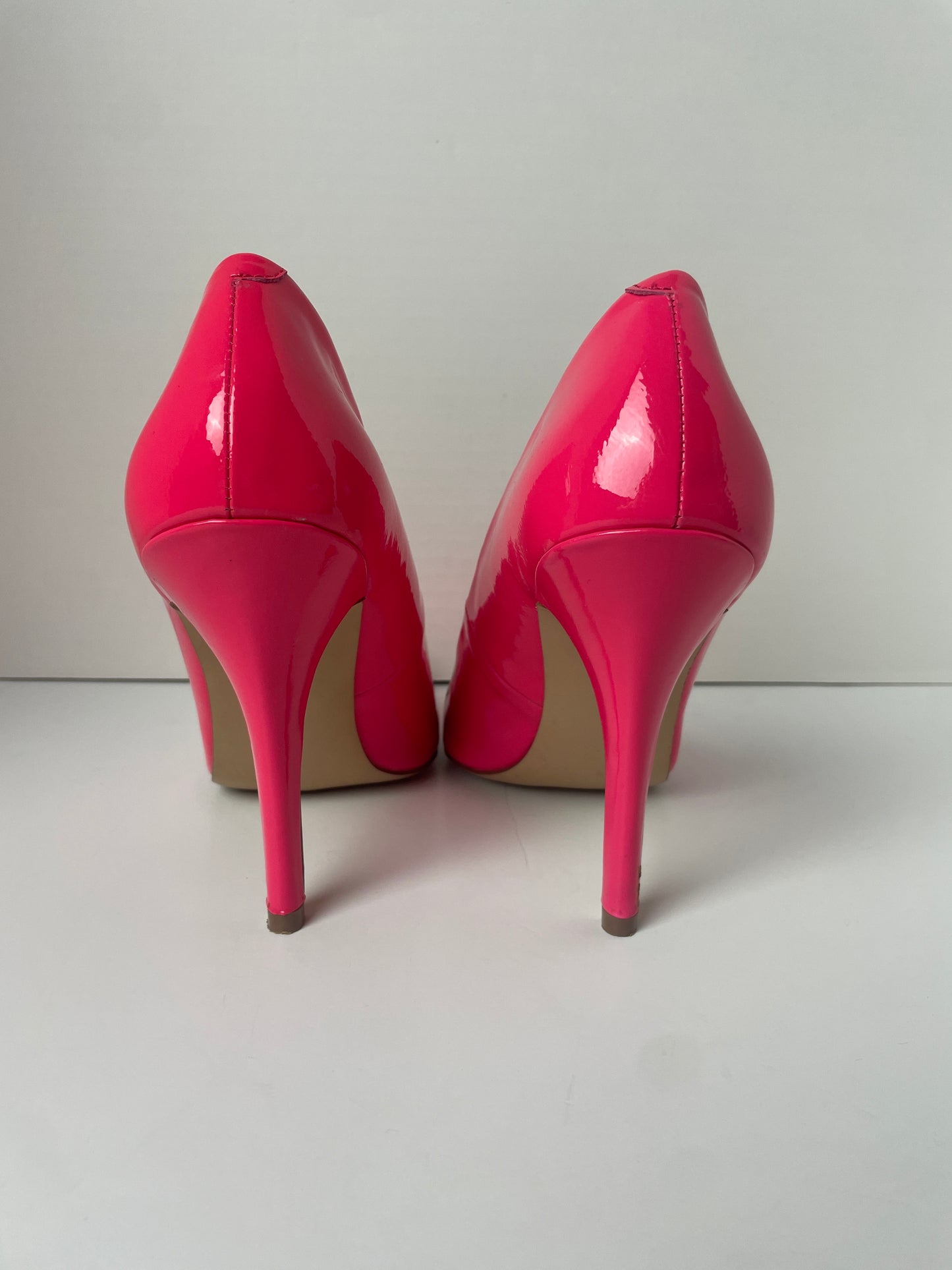 Pink Shoes Heels Stiletto Steve Madden, Size 9.5