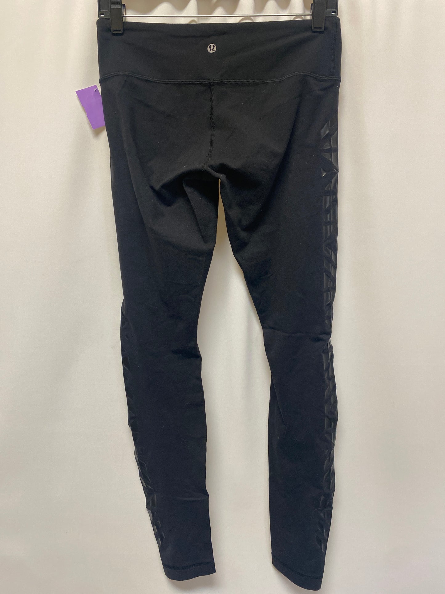 Black Athletic Leggings Lululemon, Size 8