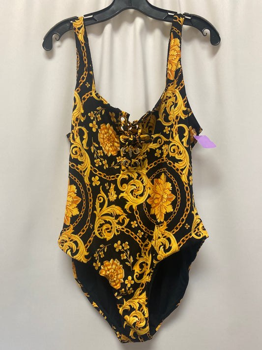 Yellow Swimsuit Fashion Nova, Size 2x