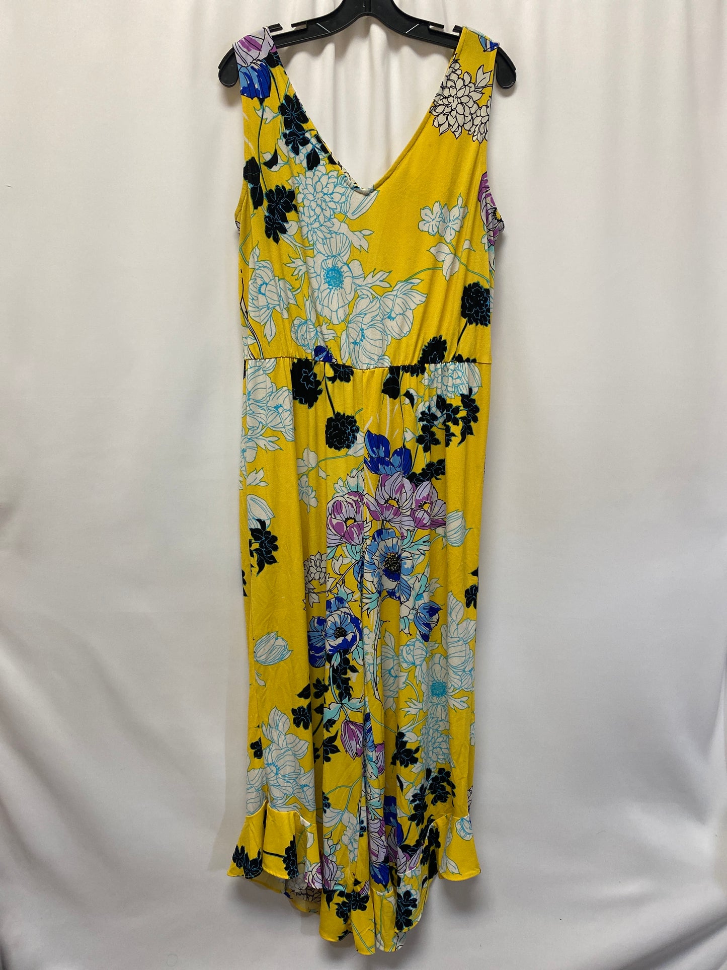 Yellow Jumpsuit Eci, Size Xl