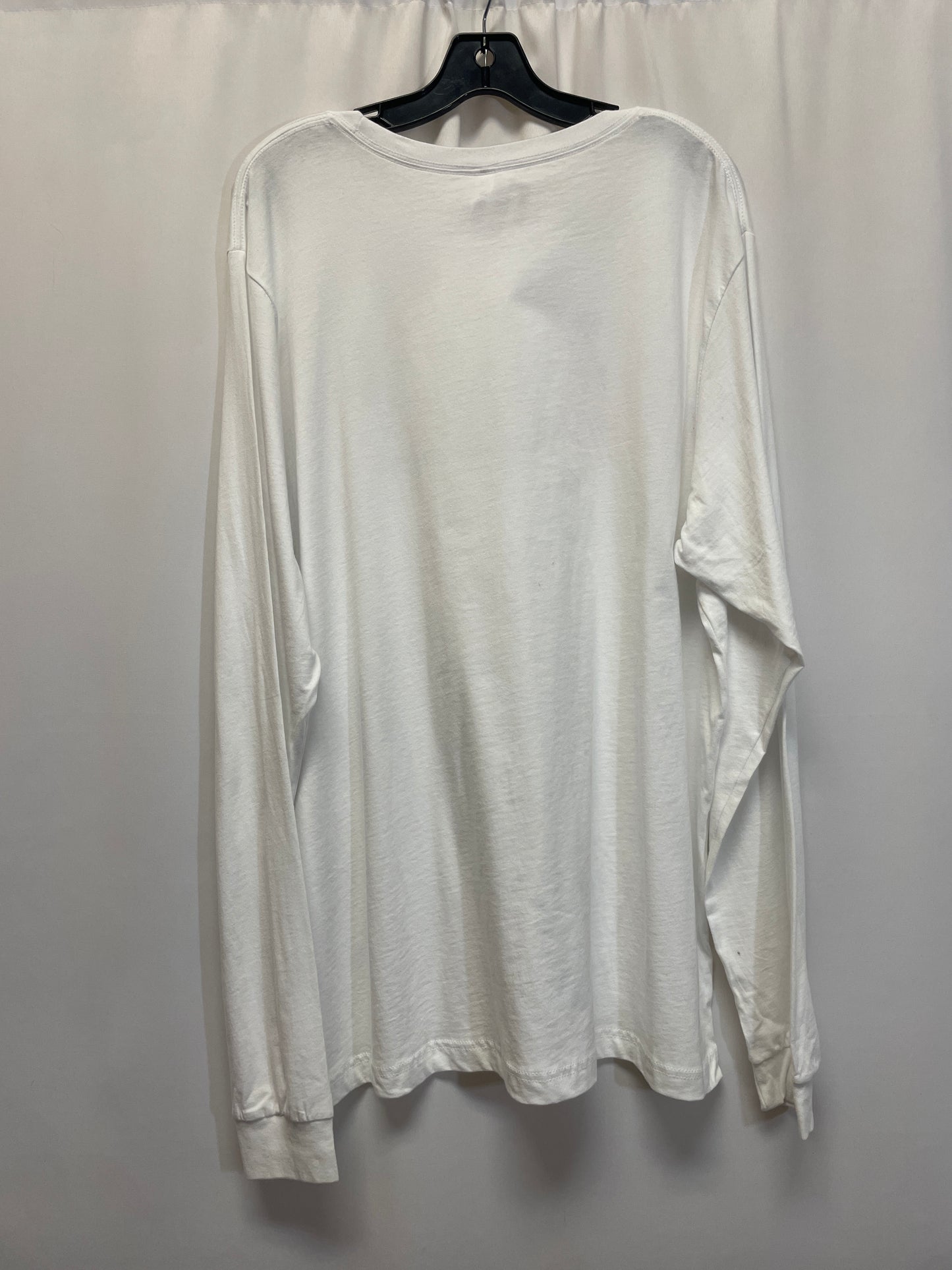 White Top Long Sleeve Bella + Canvas, Size 2x