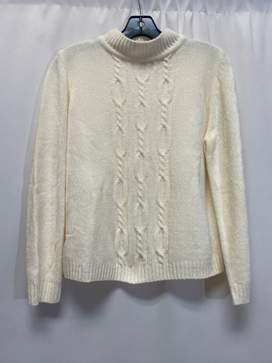 Cream Sweater Alfred Dunner, Size Petite  M