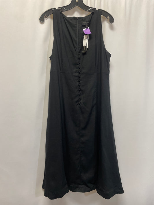 Black Dress Casual Midi Banana Republic, Size M