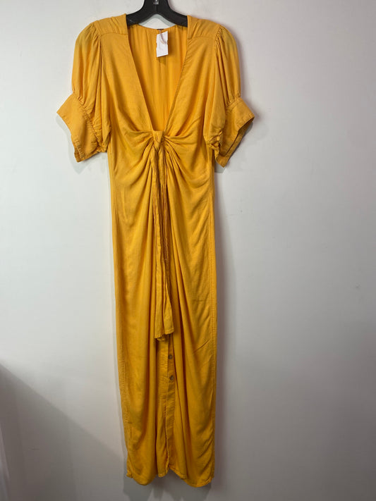 Dress Casual Maxi By Free People In Yellow