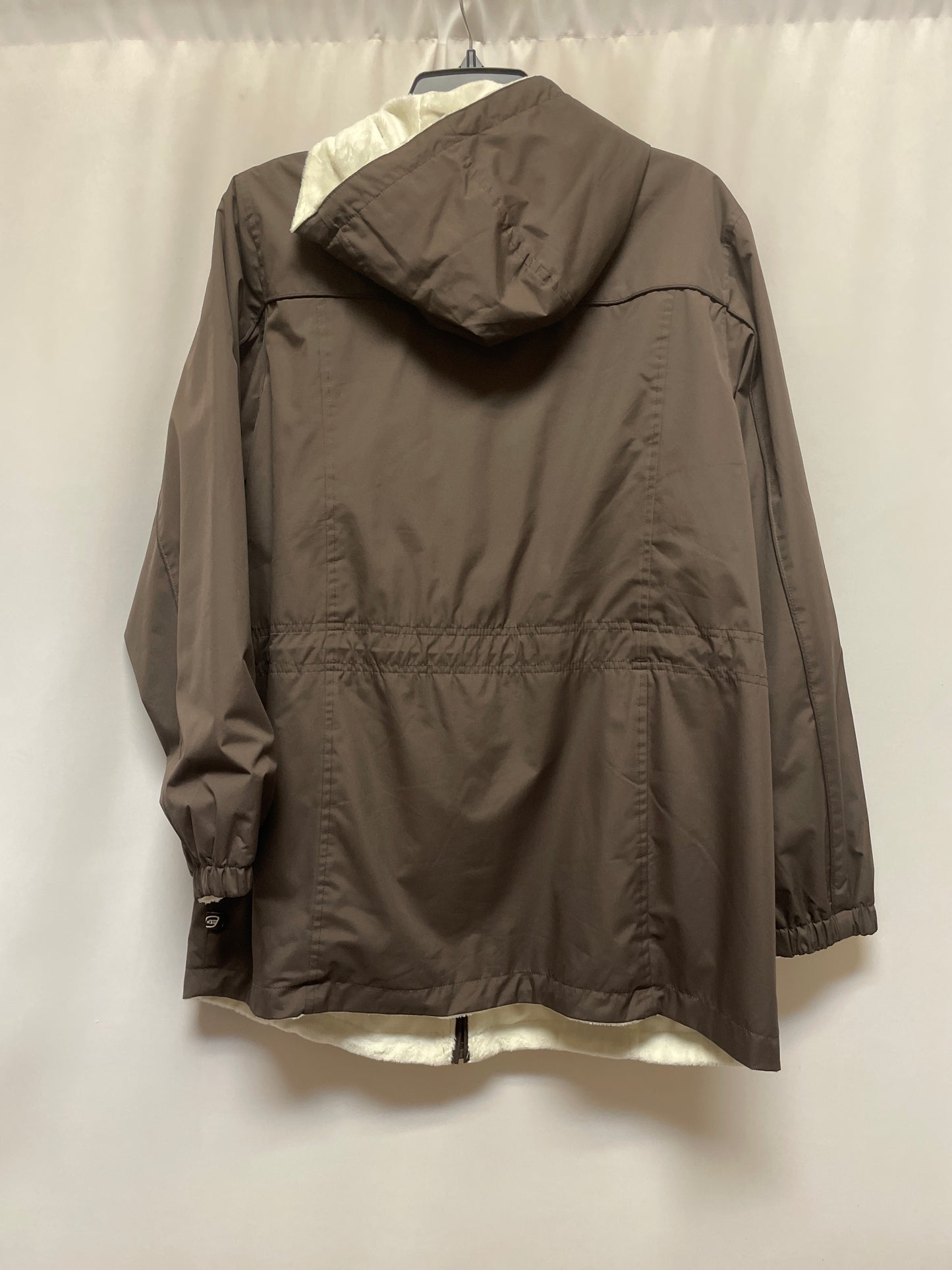 Coat Parka By Free Country In Brown, Size: L