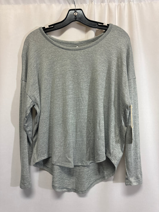 Top Long Sleeve By Ana In Grey, Size: Petite  M