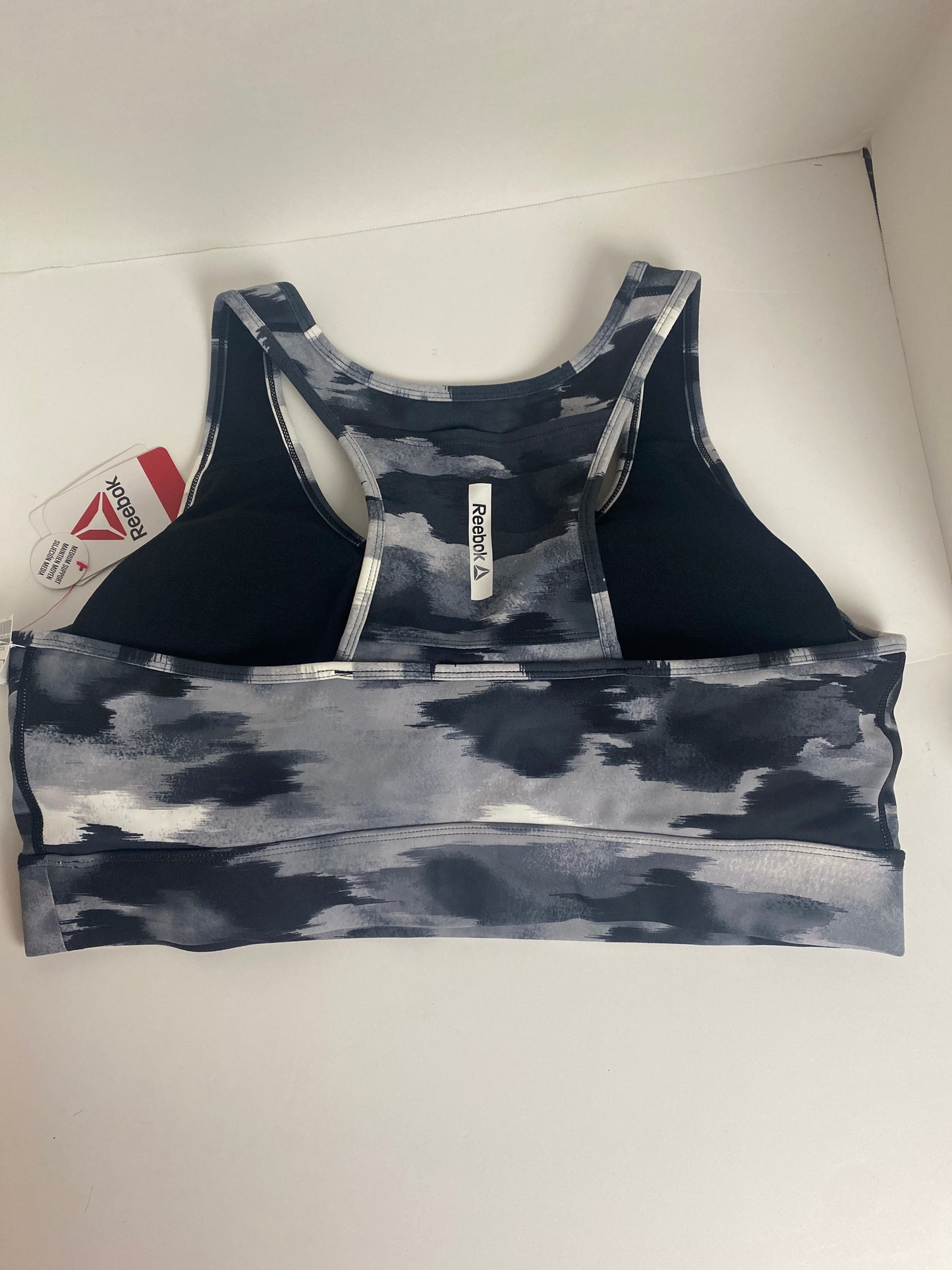 Athletic Bra By Reebok In Grey, Size: 3x