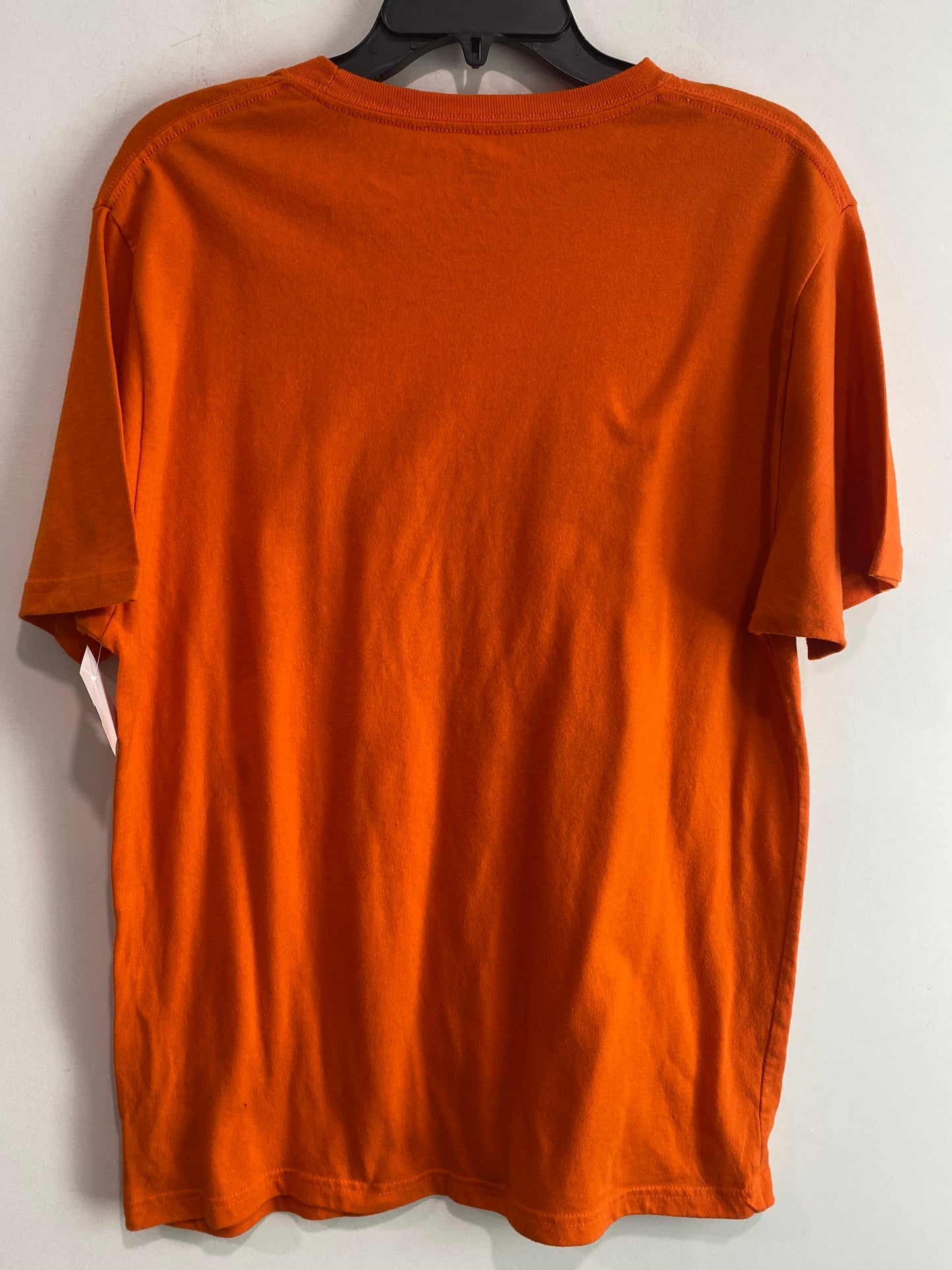 Top Short Sleeve By Cmf In Orange, Size: L