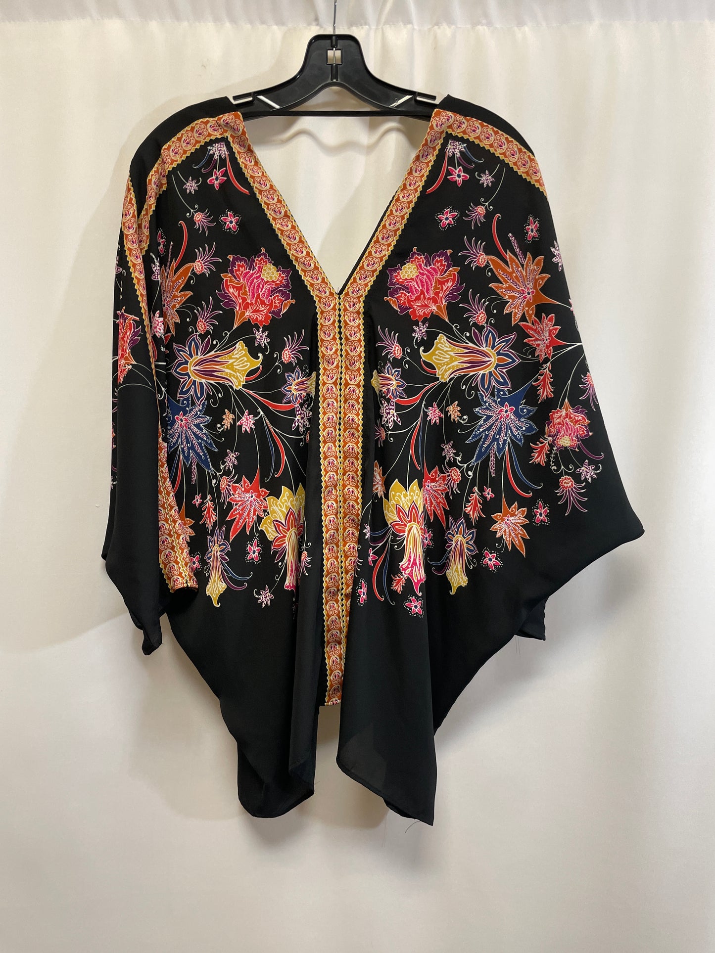 Top 3/4 Sleeve By Rose And Olive In Black, Size: Xl