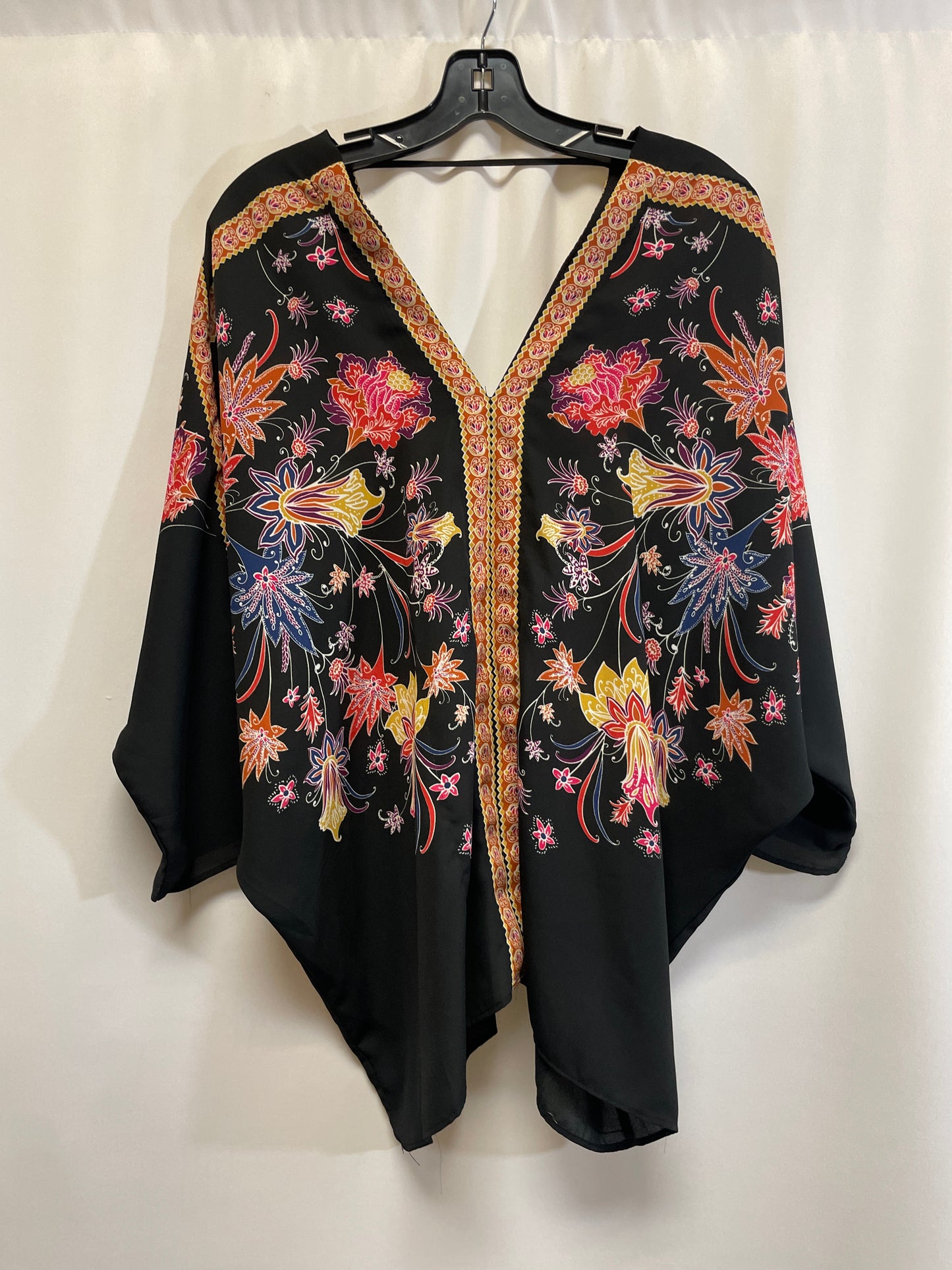 Top 3/4 Sleeve By Rose And Olive In Black, Size: Xl