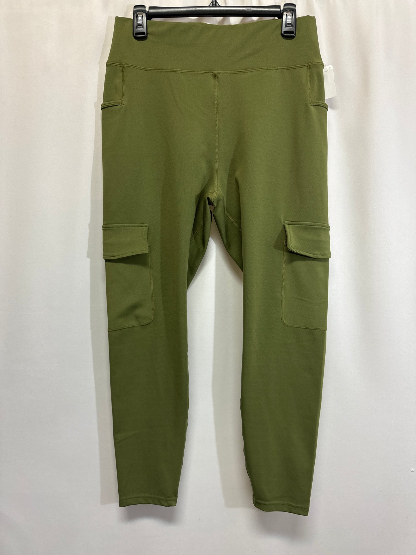 Athletic Leggings By Cmf In Green, Size: Xl