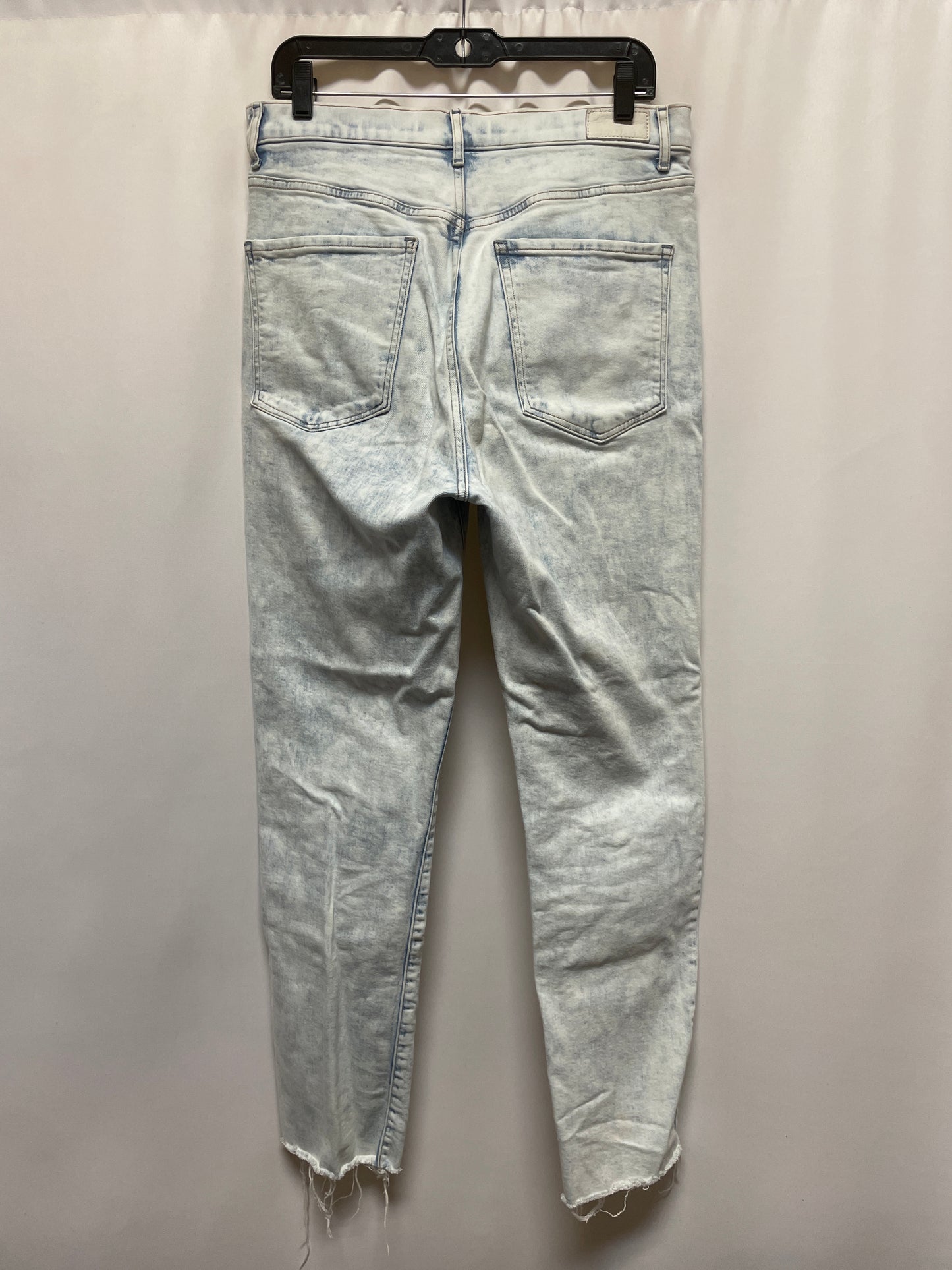 Jeans Straight By Express In Blue Denim, Size: 12l