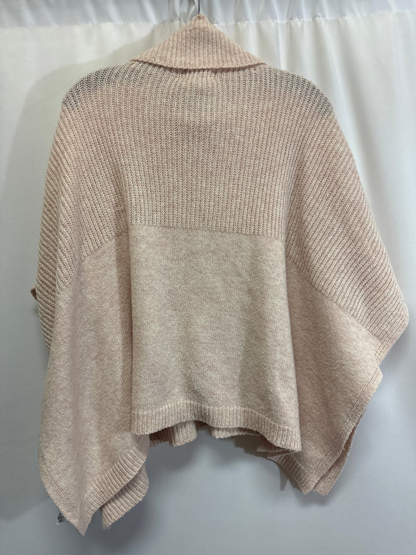 Poncho By Loft In Pink, Size: Onesize