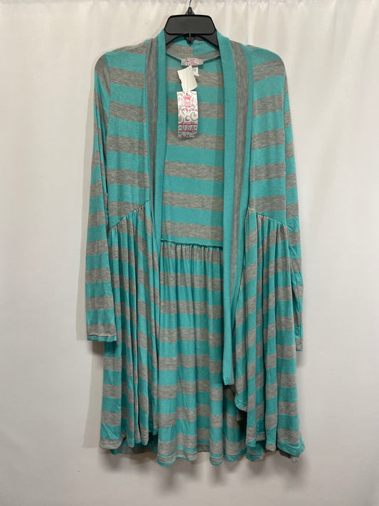 Cardigan By Clothes Mentor In Blue, Size: M