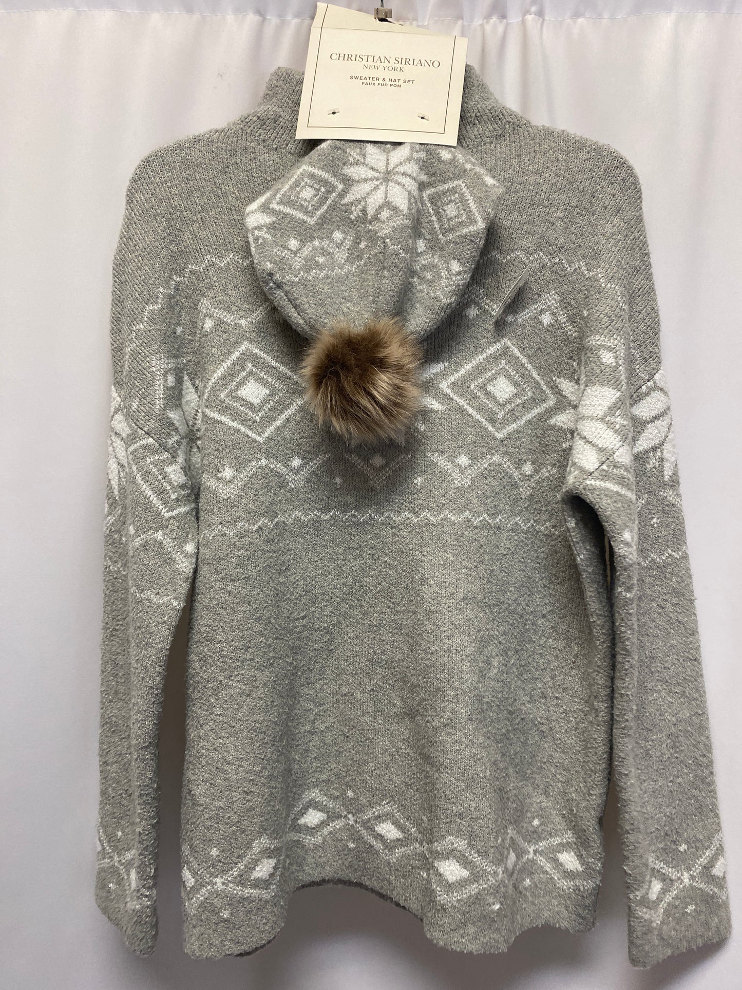 Sweater By Christian Siriano For Payless In Grey, Size: S