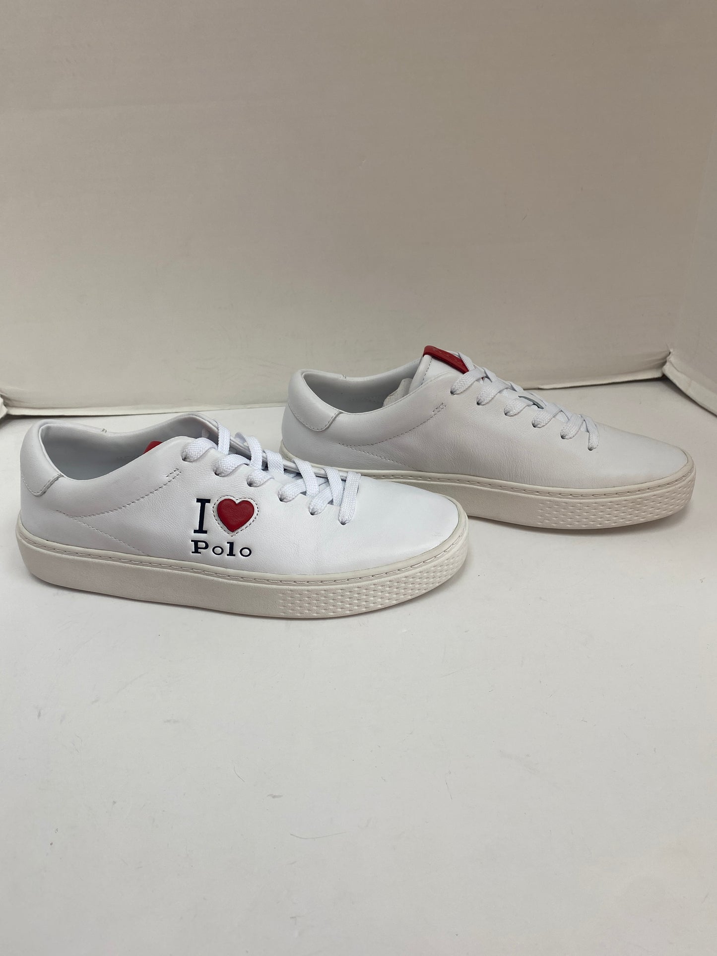 Shoes Sneakers By Polo Ralph Lauren In White, Size: 7.5