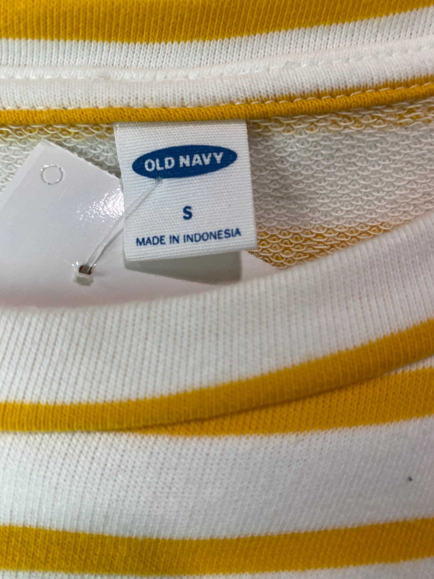 Top Short Sleeve By Old Navy In Yellow, Size: M