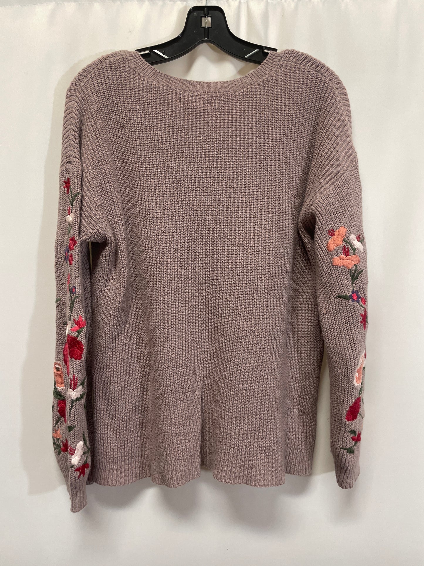 Sweater By American Eagle In Mauve, Size: L