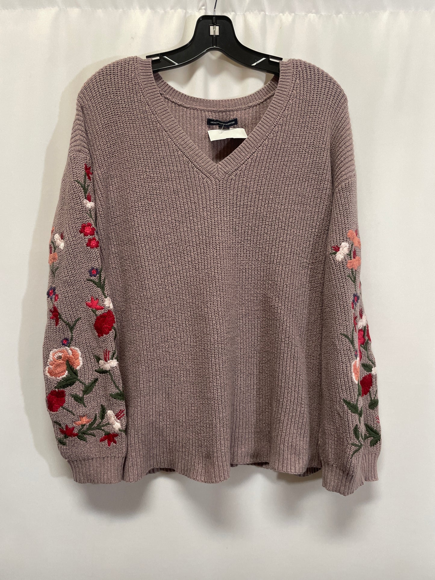 Sweater By American Eagle In Mauve, Size: L