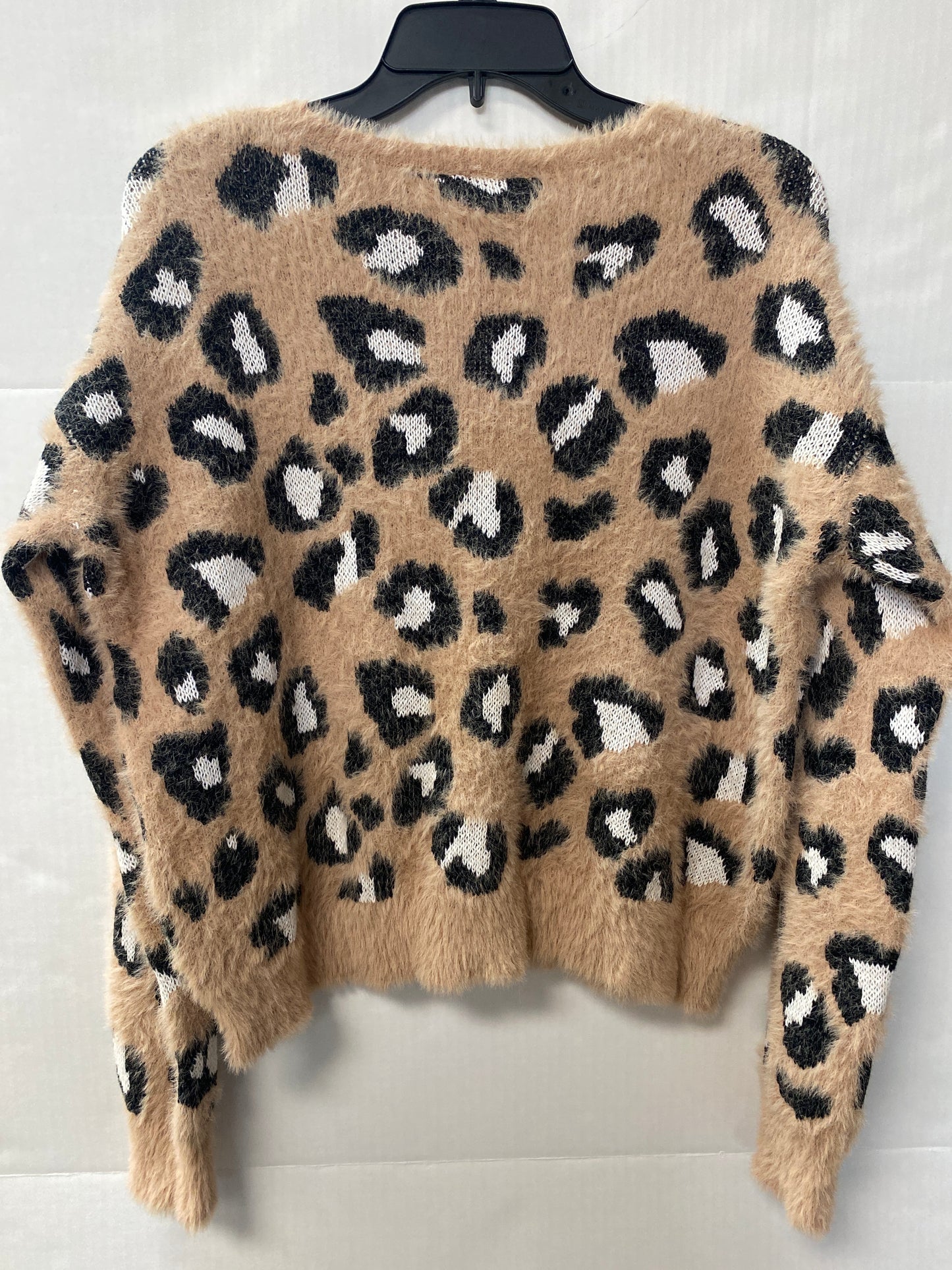 Sweater By Express In Animal Print, Size: M