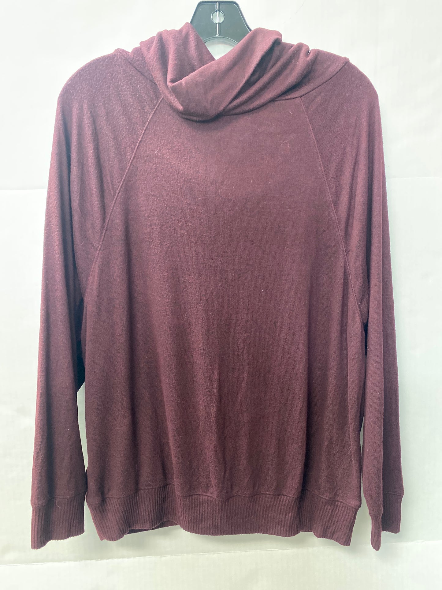 Top Long Sleeve By Express In Purple, Size: S