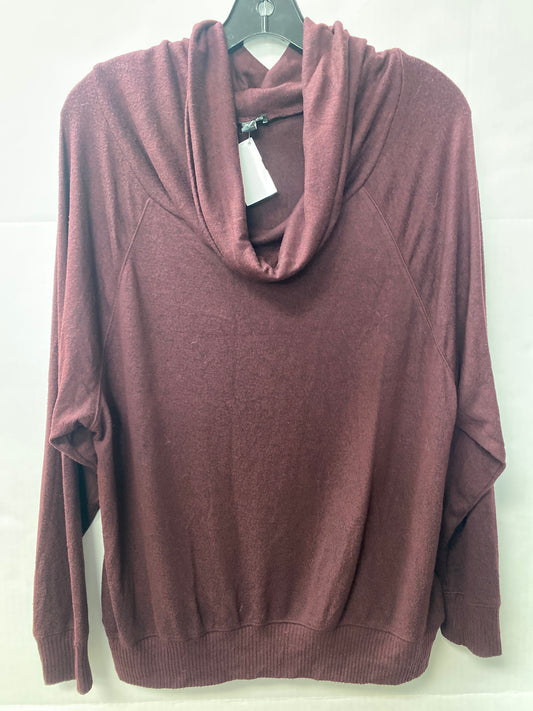 Top Long Sleeve By Express In Purple, Size: S