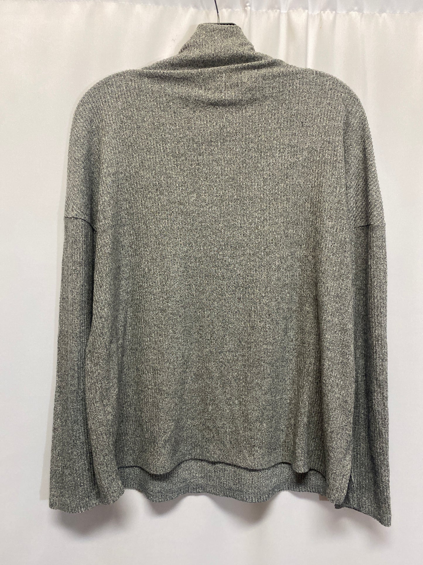 Top Long Sleeve By A New Day In Grey, Size: M