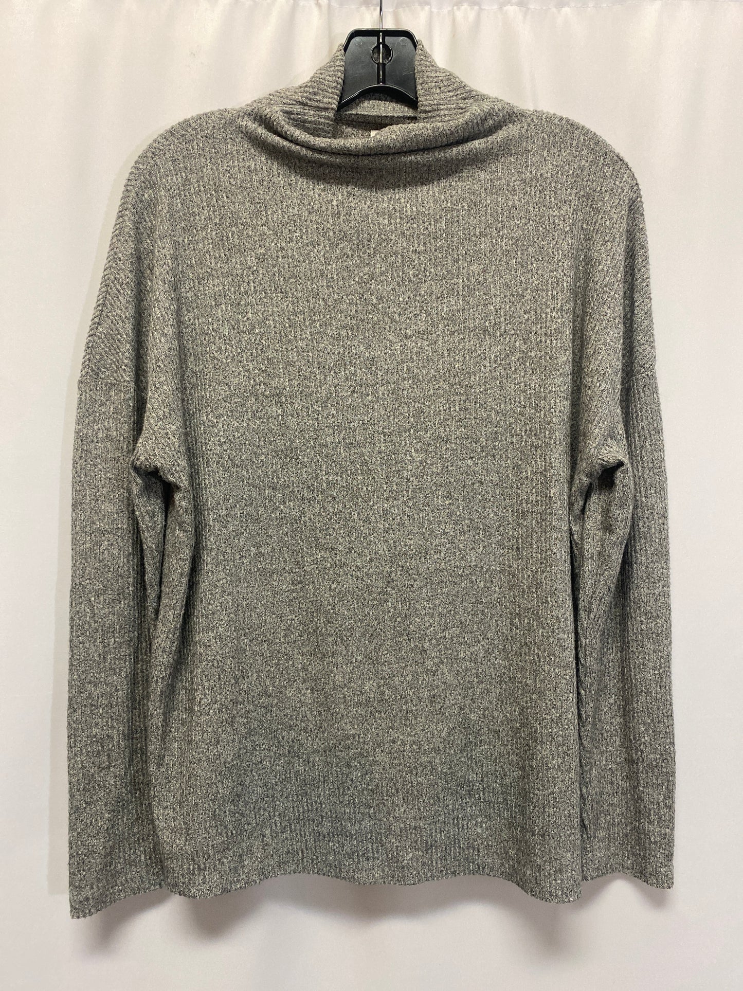 Top Long Sleeve By A New Day In Grey, Size: M