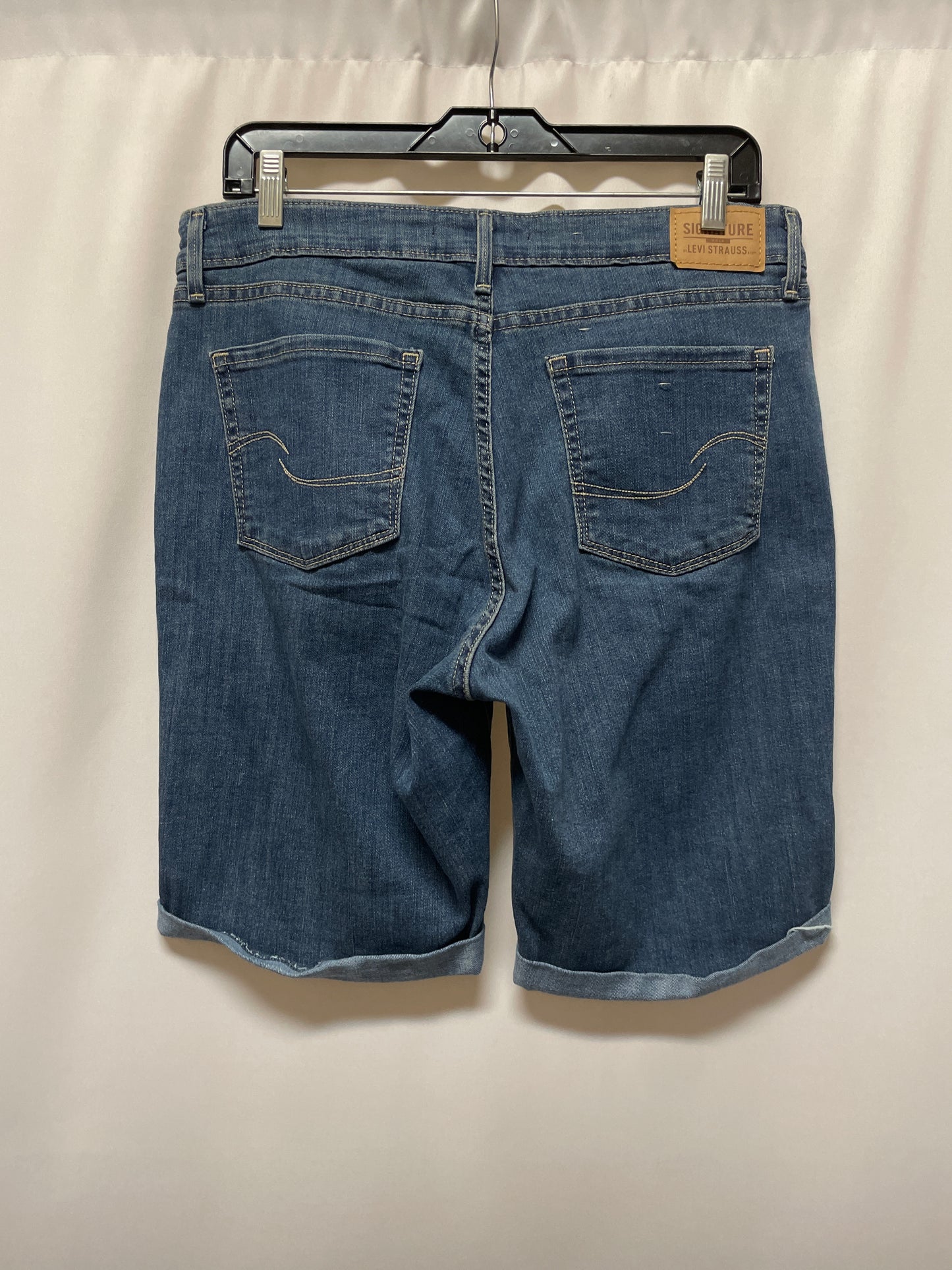 Shorts By Levis In Blue Denim, Size: 12