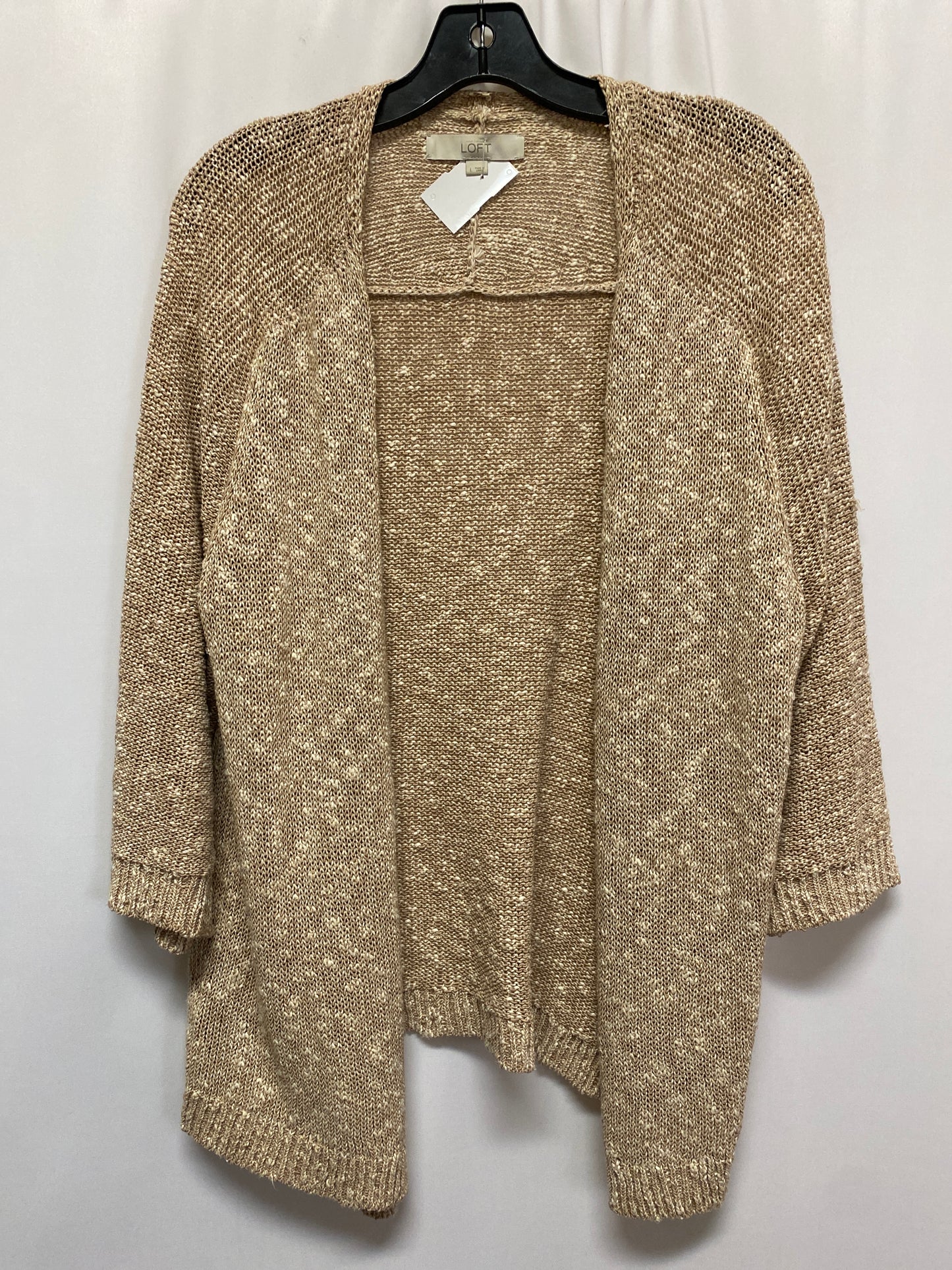 Cardigan By Loft In Beige, Size: L