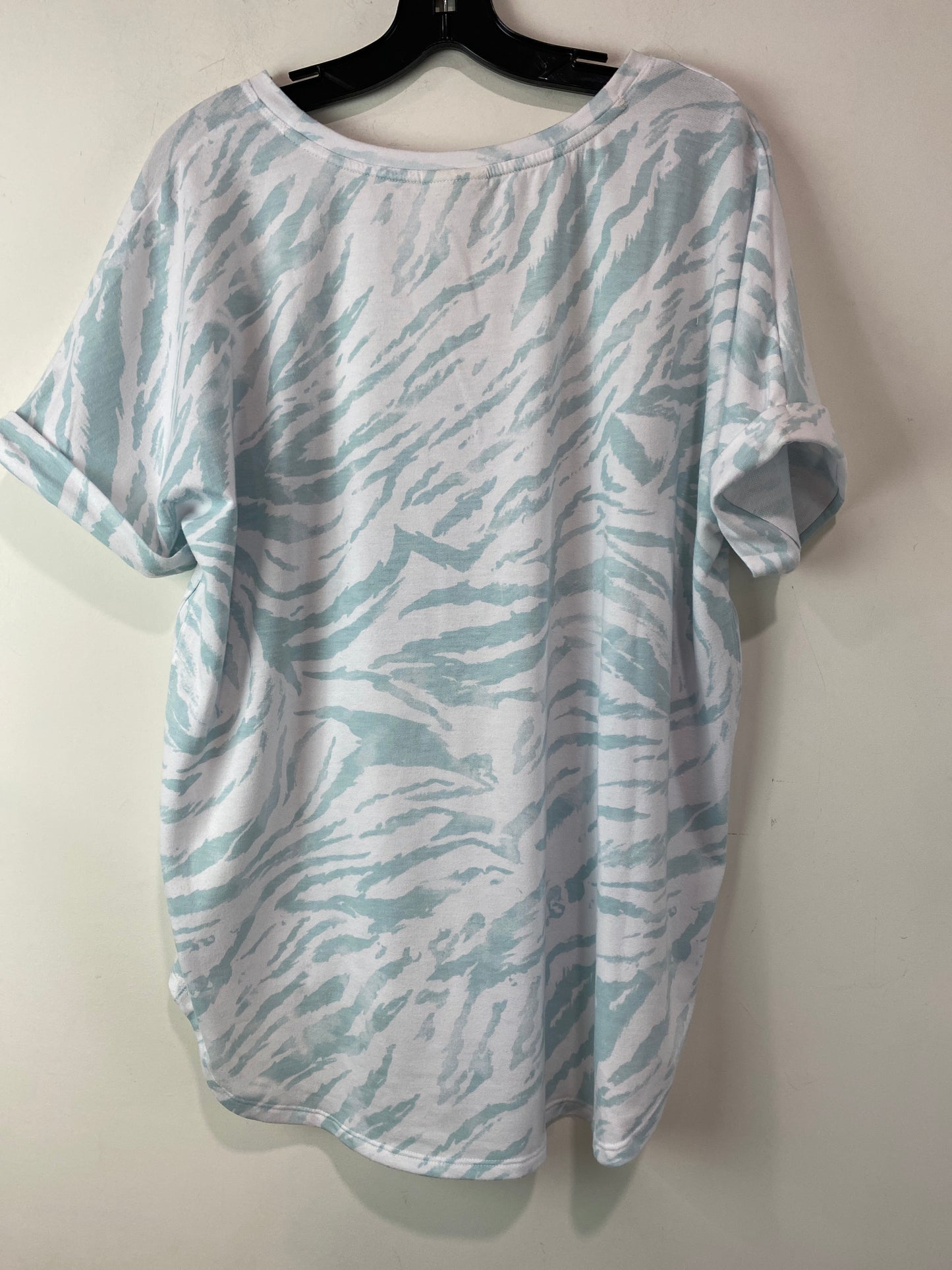 Top Short Sleeve By Wonderly In Green, Size: Xl