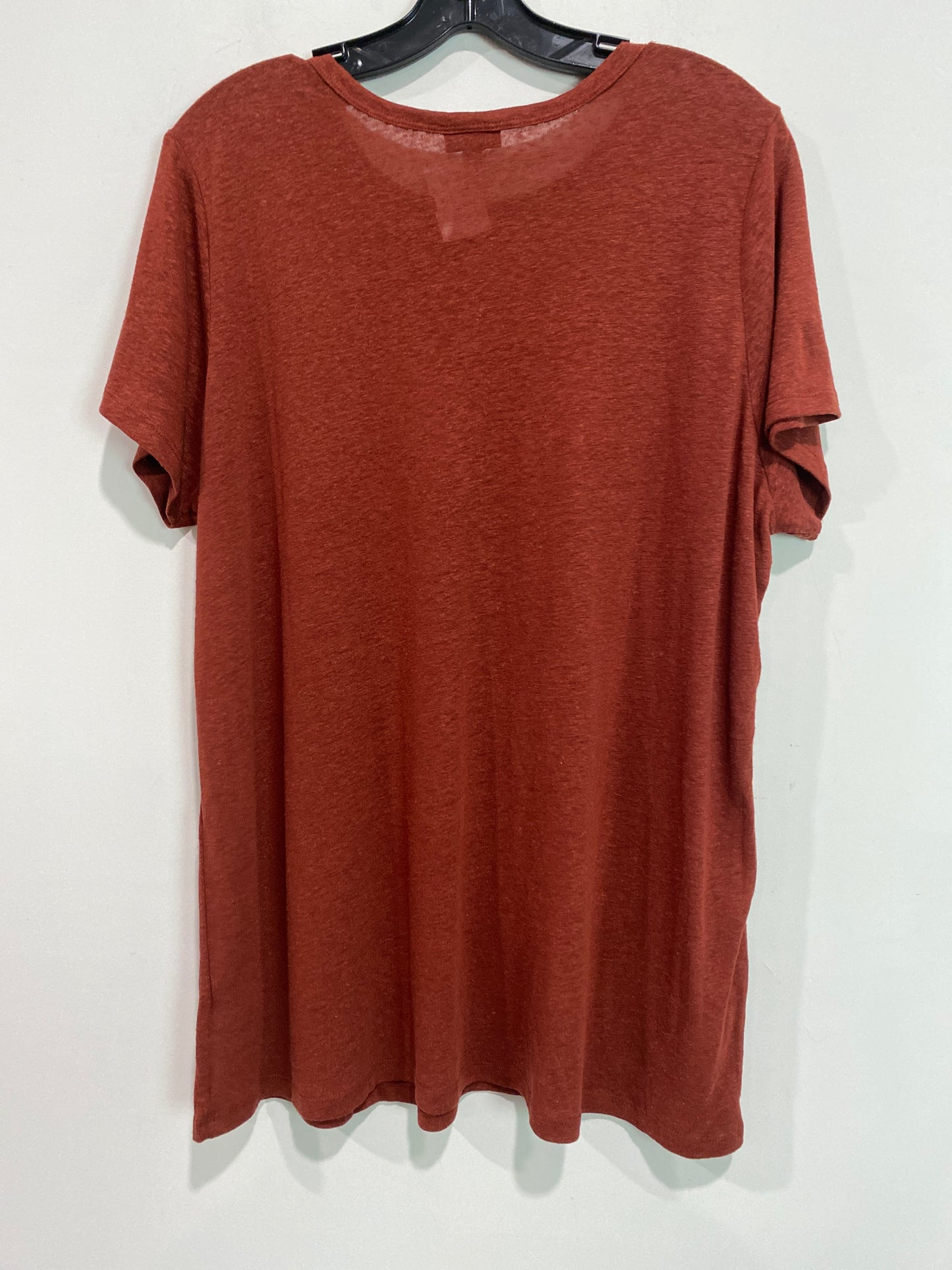 Top Short Sleeve By Torrid In Brown, Size: 2x