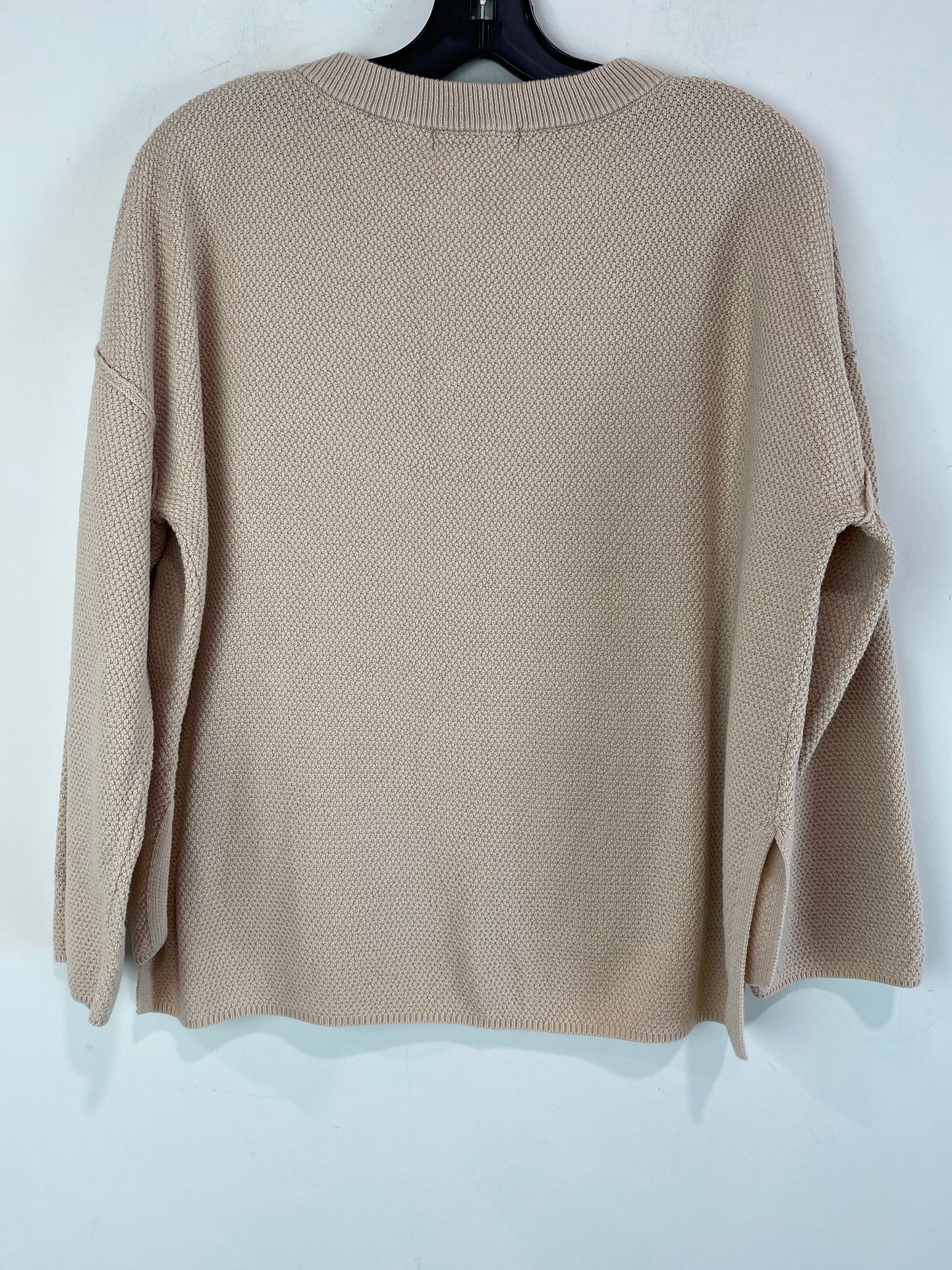 Top Long Sleeve By Clothes Mentor In Beige, Size: S