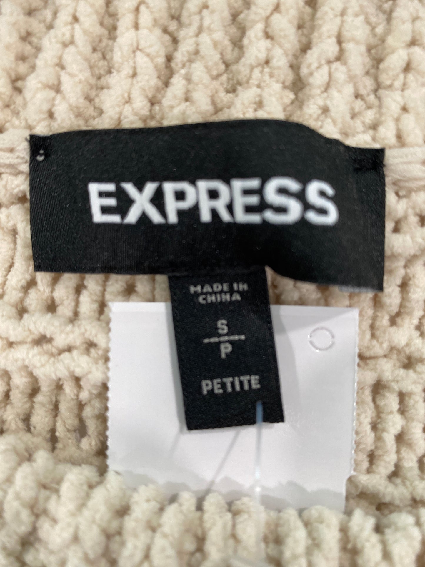 Sweater By Express In Cream, Size: S