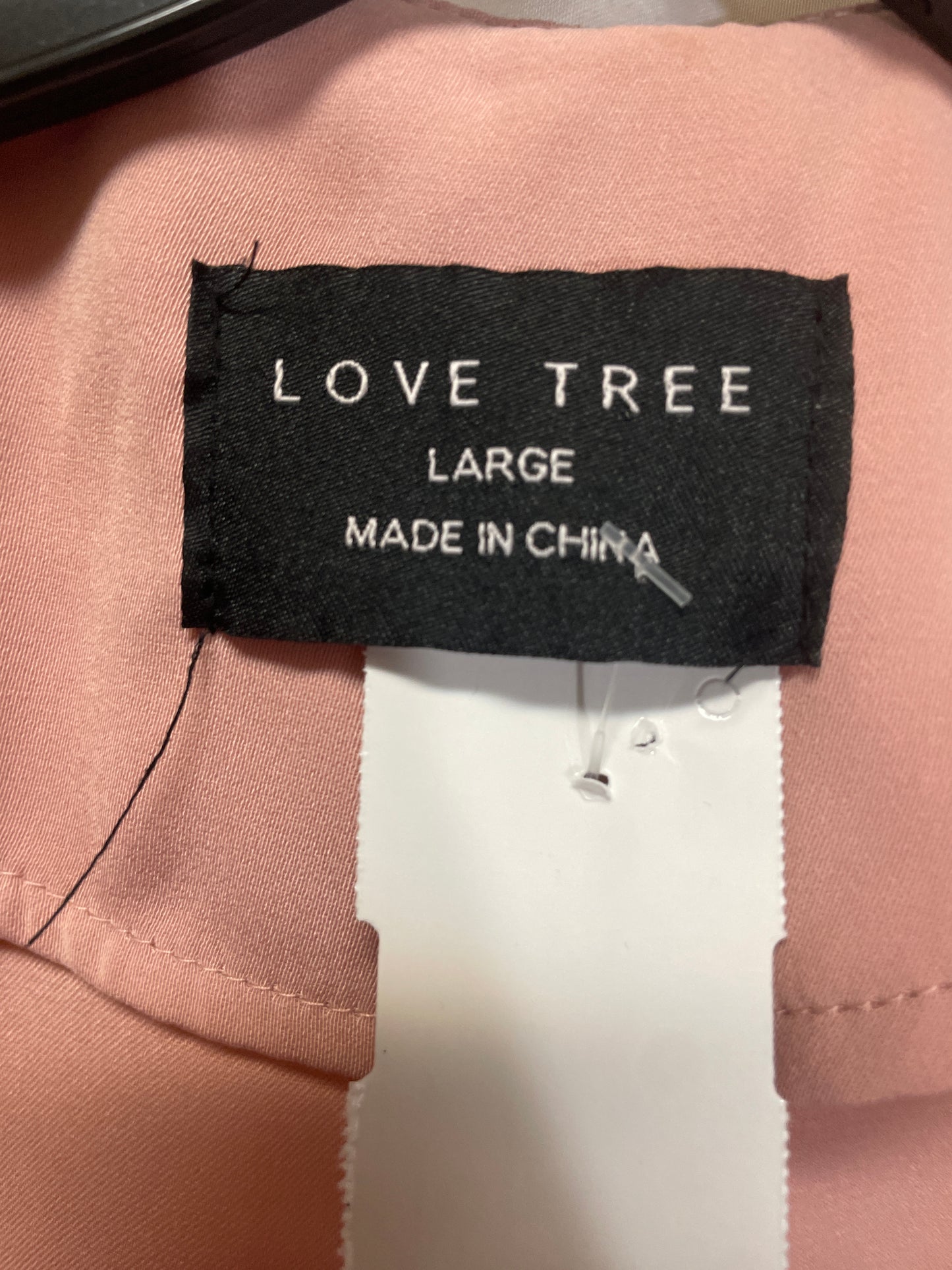 Cardigan By Love Tree In Pink, Size: L