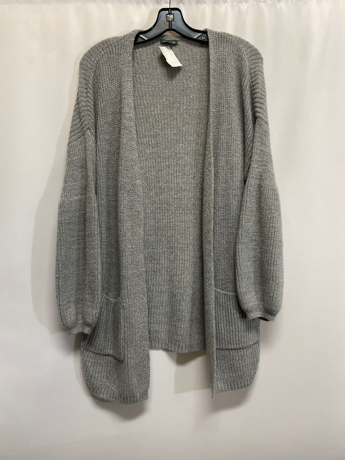 Sweater Cardigan By Wild Fable In Grey, Size: L