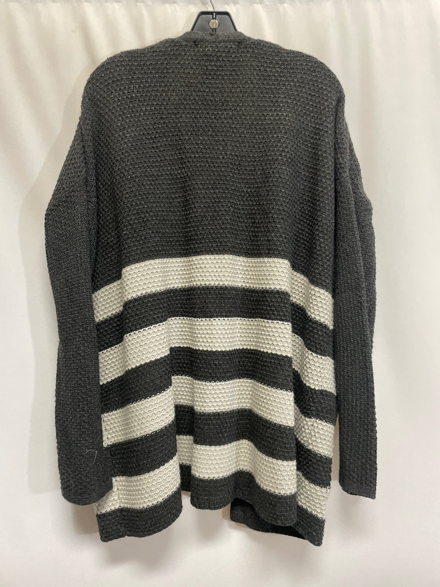 Sweater Cardigan By Forever 21 In Grey, Size: M