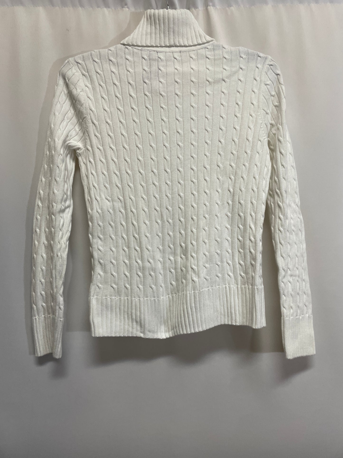 Sweater By Jeanne Pierre In White, Size: S