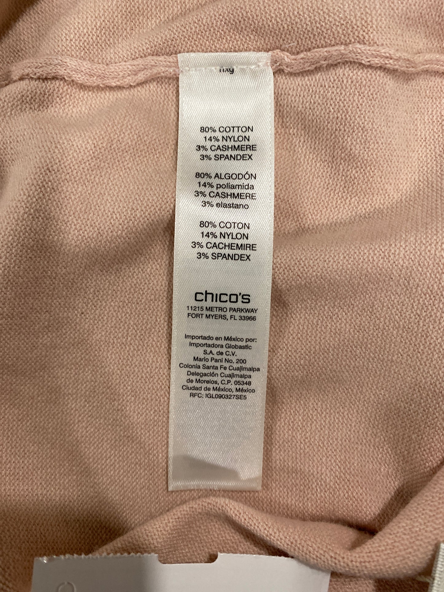 Pants Lounge By Chicos In Pink, Size: L