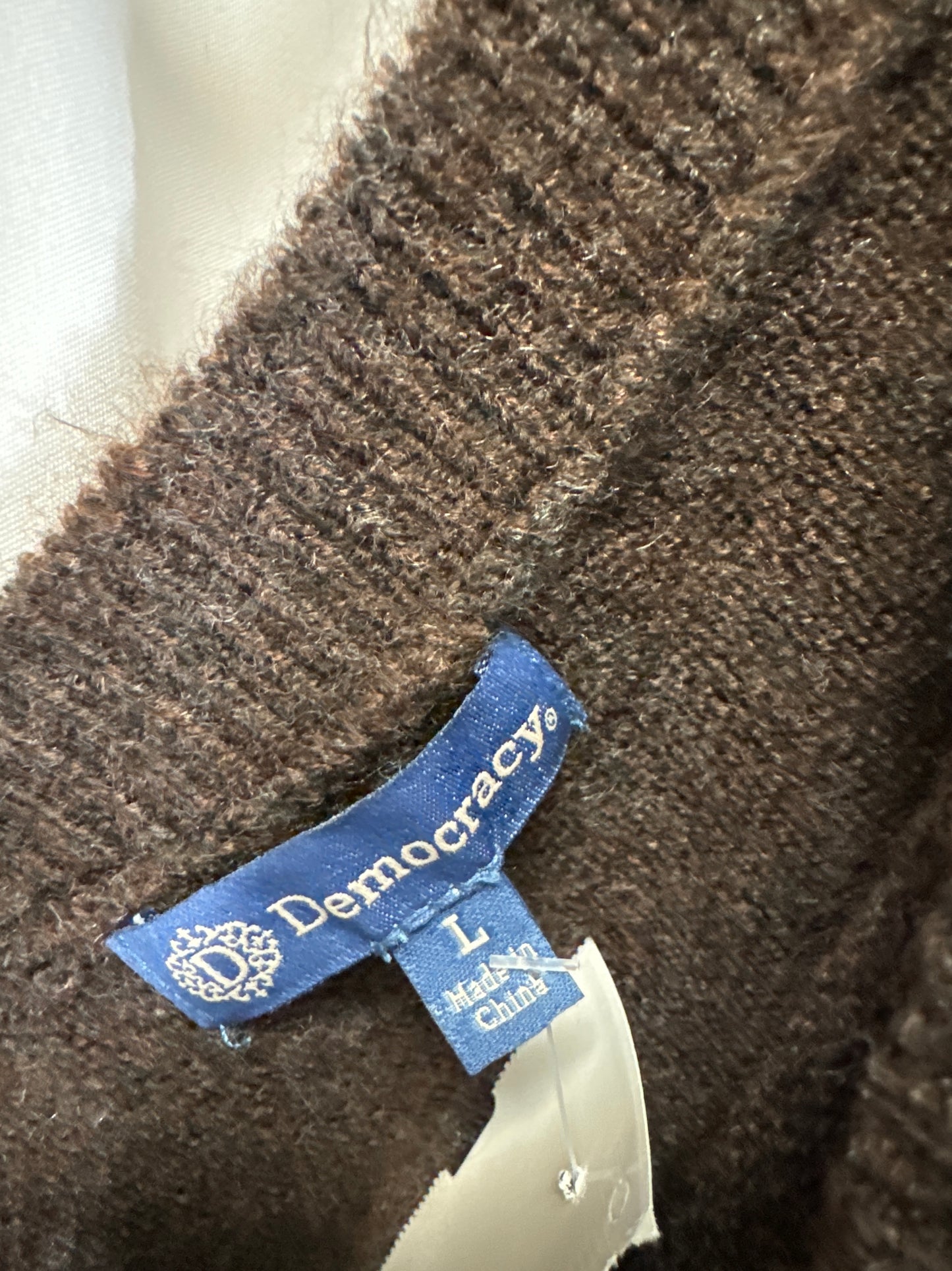 Sweater By Democracy In Brown, Size: L