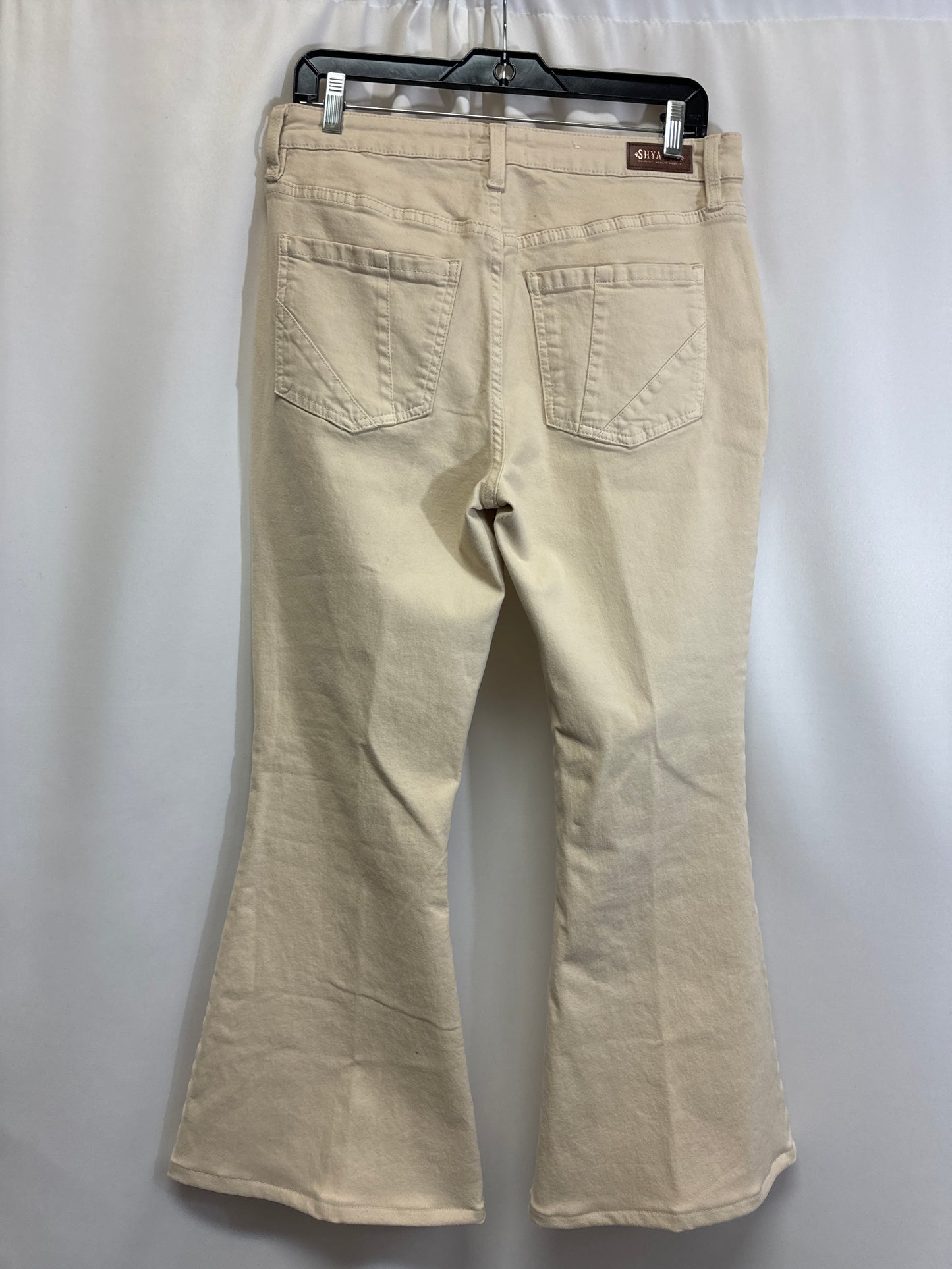 Jeans Boot Cut By Cmc In Cream, Size: 14