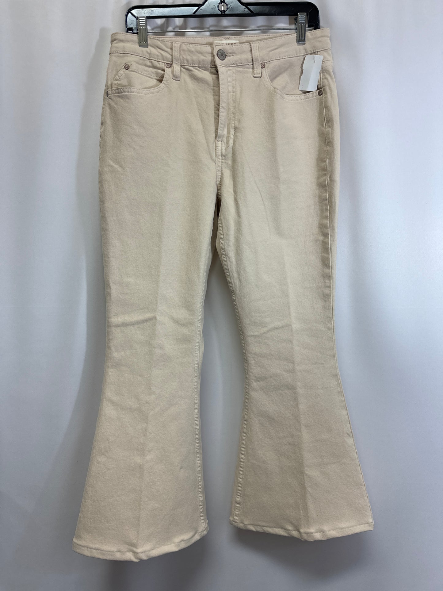 Jeans Boot Cut By Cmc In Cream, Size: 14