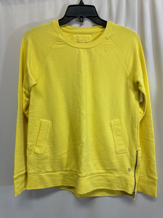 Top Long Sleeve By Lilly Pulitzer In Yellow, Size: Xs