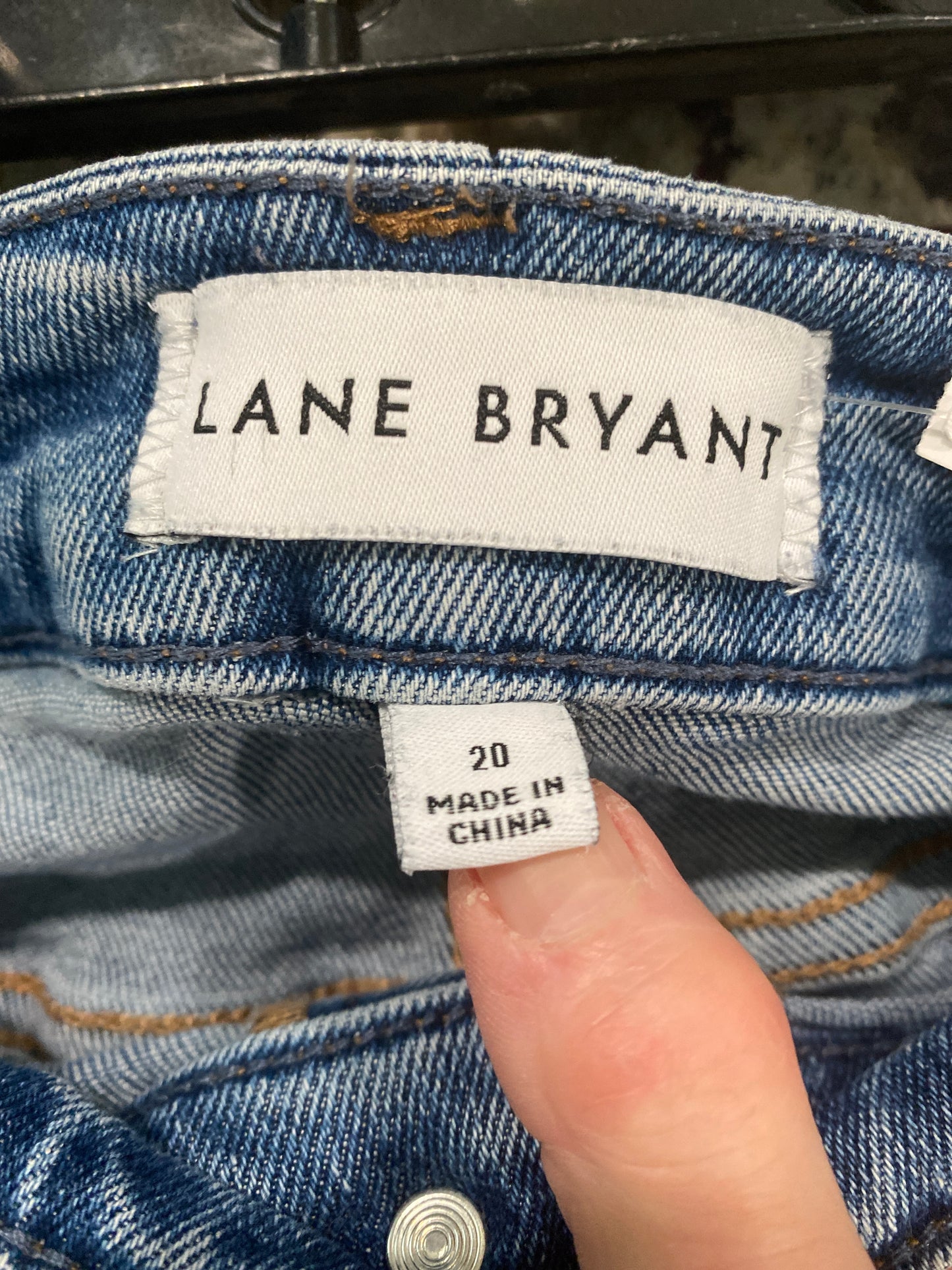 Jeans Boot Cut By Lane Bryant In Blue Denim, Size: 20