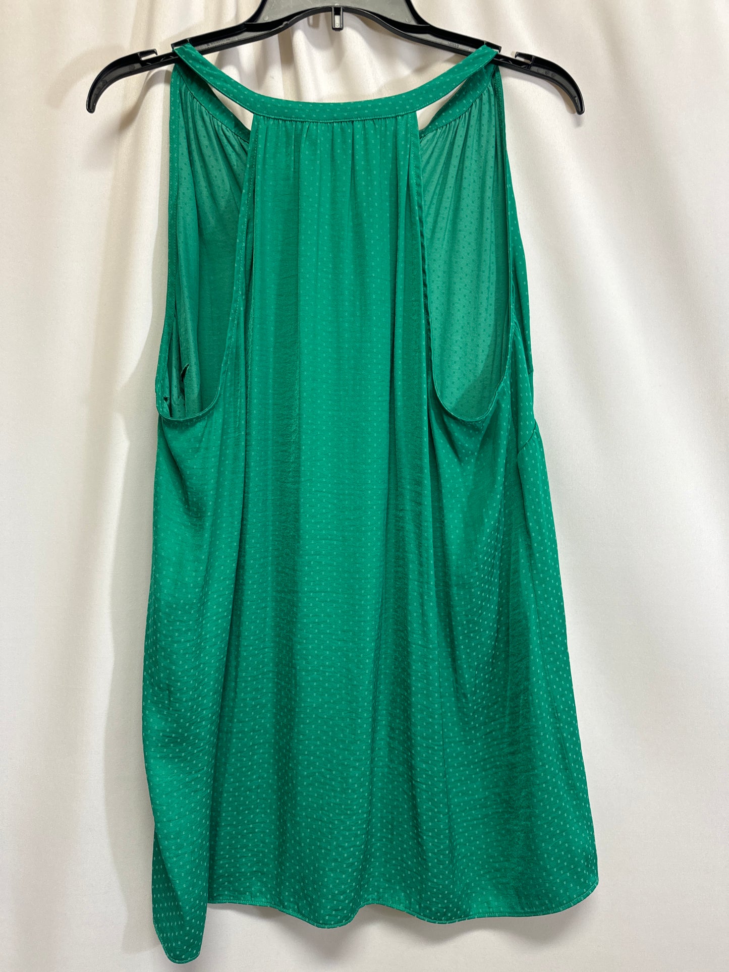 Top Sleeveless By Cabi In Green, Size: Xl